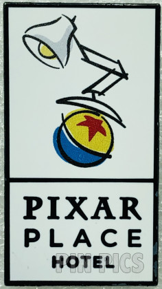 Pixar Ball and Luxo Jr - Pixar Place Hotel