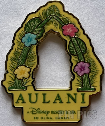 Aulani - Resort Logo - Floral Arch