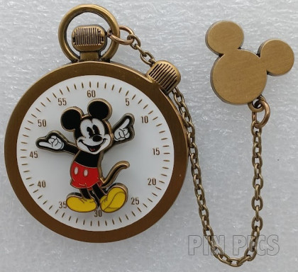 Loungefly - Mickey - Pocket Watch - Hands Move - Chain