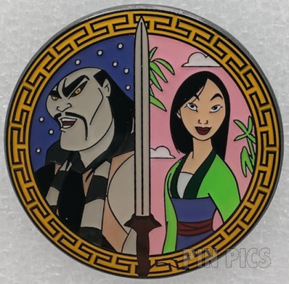 Loungefly - Shan Yu and Mulan - Princess and Villain - Mystery