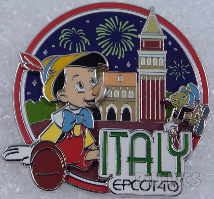 WDW - Pinocchio and Jiminy Cricket - Italy - EPCOT 40