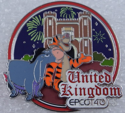 WDW - Eeyore and Tigger - United Kingdom - EPCOT 40