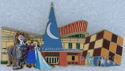 DEC - Olaf, Sven, Kristoff, Anna, Elsa - Frozen - Treasures of the Animation Studios - Roy E. Disney