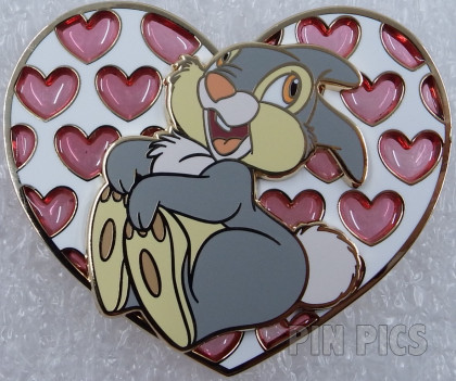 DSSH - Thumper - Valentine's Heart - Stained Glass