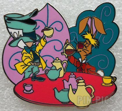 Mad Hatter and March Hare - Tea Time - Alice in Wonderland