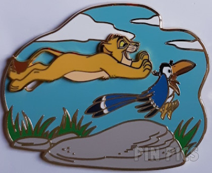 DLP - Simba and Zazu - Sneak Up - Lion King