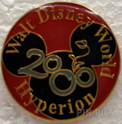WDW - Mickey Head 2000 - Millennium Collector's Book Hyperion - Color Error
