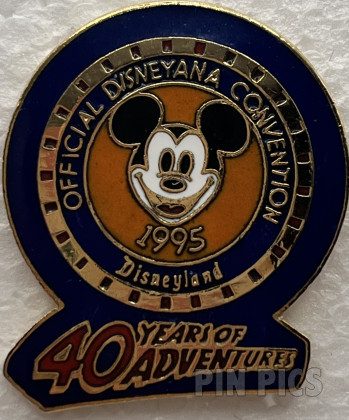 DL - Mickey - 1995 Official Disneyana Convention - 40 Years of Adventure