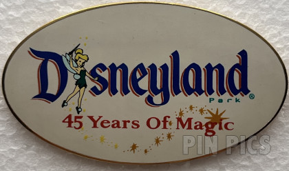 Disneyland - Tinker Bell - 45 Years of Magic - Oval