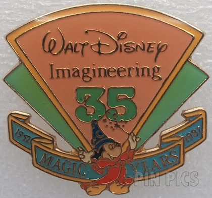 WDI - Mickey Mouse as Sorcerer - 1952 MAGIC YEARS 1987 - Walt Disney Imagineering 35