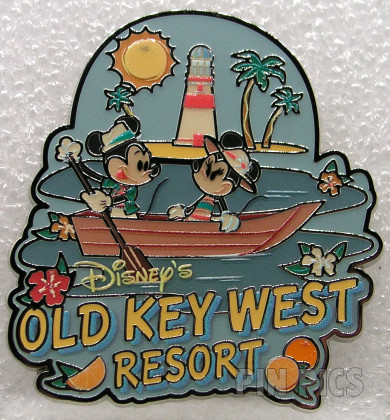 WDW - Minnie and Mickey - Rowing - Old Key West Resort