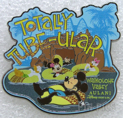 Aulani - Mickey, Minnie, Donald, Daisy, Goofy - Totally Tube-ular - Waikolohe Valley Lazy River