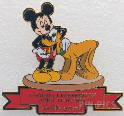 WDW - Mickey Mouse and Pluto - A Goebel Celebration