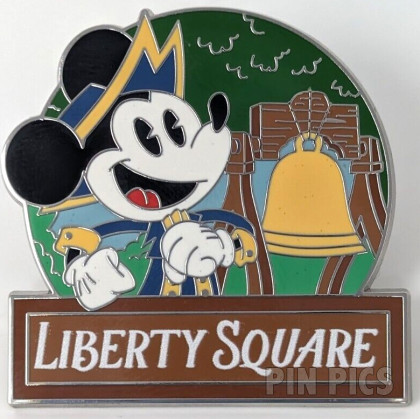 WDW - Colonial Mickey - Liberty Square - Magic Kingdom Themed Lands - Booster - Bell