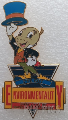 WDW - Jiminy Cricket - Pinocchio - I've Got Environmentality