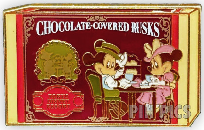 TDR - Mickey and Minnie - Chocolate Covered Rusks Box - Popular Park Sweets