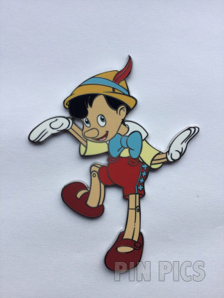 DLP - Pinocchio - Pin Trading Time Event - Dancing Boy with Feathered Cap