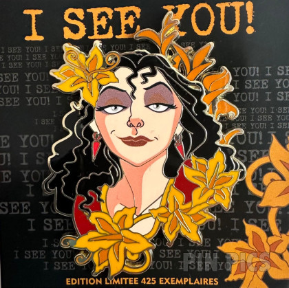 162652 - DLP - Mother Gothel - I See You Pin Trading Event - Tangled