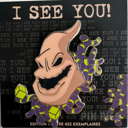 162666 - DLP - Oogie Boogie  - I See You Pin Trading Event - Nightmare Before Christmas