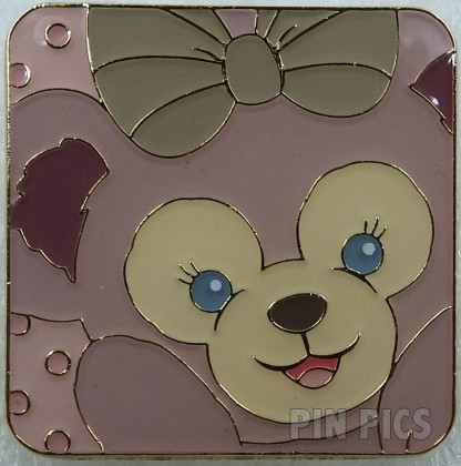 SDR - ShellieMay - Duffy and Friends Starter - Pink Bear on Pink Square