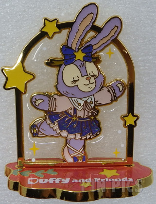HKDL - StellaLou - May Your Wishes Come True - Disney 100 - Stained Glass Diorama - Duffy and Friends