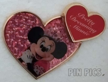 TDR - Minnie - Pretty Dreaming - Totally Minnie Mouse - Dark Pink Heart
