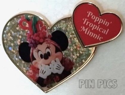 TDR - Minnie - Poppin' Tropical - Totally Minnie Mouse - Silver Heart