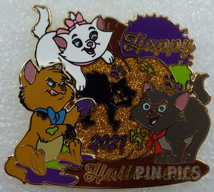 DLR - Marie, Berlioz, and Toulouse - Happy Halloween - Aristocats