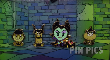 162860 - WDI - Maleficent, Diablo and Goons - Sleeping Beauty - Adorb - Set