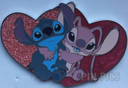 DLP - Angel and Stitch - Valentine - Lilo and Stitch - Hearts