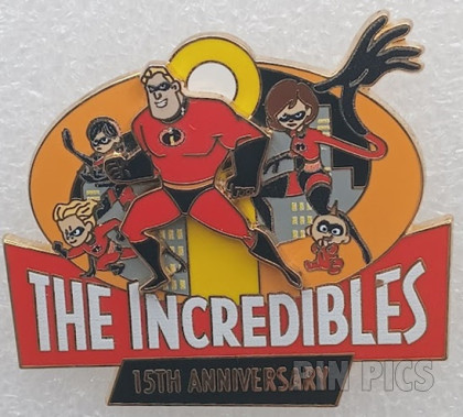 Incredibles - Pixar - 15th Anniversary - Cast Exclusive