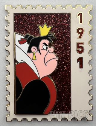 DEC - Queen of Hearts - Alice in Wonderland - Commemorative Stamp