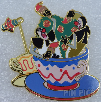 DLP - Playing Card Guards - Riding in Teacup - Alice in Wonderland