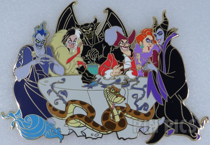 DLP - Group of Villains - I See You Pin Trading Event - Jumbo Pin
