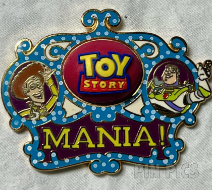 Toy Story Mania! Logo - Buzz & Woody