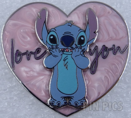 DLP - Stitch - Valentine Heart - Lilo and Stitch