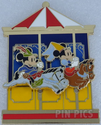 Loungefly - Minnie and Mickey - Brave Little Tailor Carousel - Slider