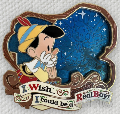 WDI - Cute Puppet Pinocchio - Wishes Series 1 - I Wish I Could be a Real Boy - D23 - Jumbo