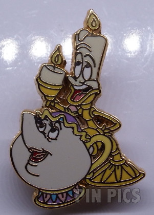 JDS - Lumiere and Mrs Potts - Beauty and the Beast - Enchanted Objects - Candlestick and Teapot