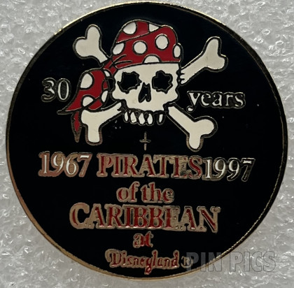 DL - Pirates of the Caribbean 30th Anniversary pin