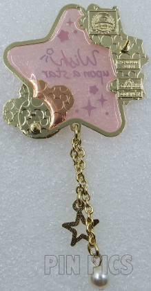 159364 - HKDL - ShellieMay - Wish Upon a Star - Duffy and Friends - Dangle - Stained Glass - Pink Bear