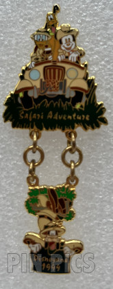 WDW - Mickey Mouse, Donald Duck & Pluto - Safari Adventure - 1999 Disneyana Convention