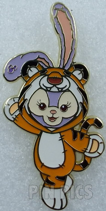 SDR - StellaLou Dressed as Tiger - Zodiac Costume Set 2 - Duffy and Friends - Purple Bunny Rabbit
