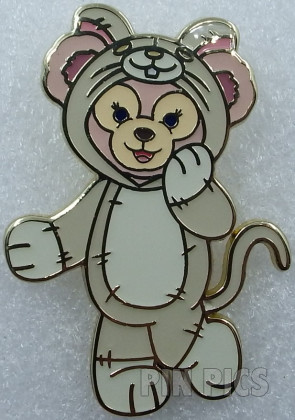 SDR - ShellieMay Dressed as Rat - Zodiac Costume Set 2 - Duffy and Friends - Pink Teddy Bear - Mouse