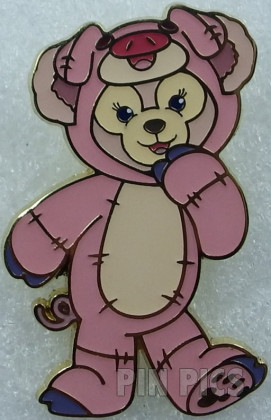 SDR - ShellieMay Dressed as Pig - Zodiac Costume Set 3 - Duffy and Friends - Pink Bear