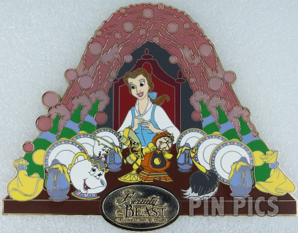 WDW - Belle and Enchanted Objects - Beauty and the Beast Celebrating 30 Years - Jumbo - Be Our Guest