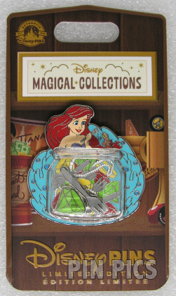 163099 - Ariel and Sebastian - Magical Collections - Little Mermaid - 3D Jar - Dinglehopper Fork