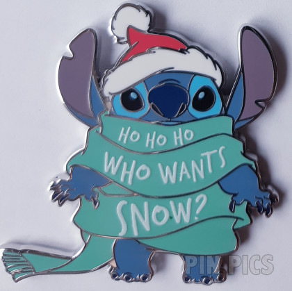 DLP - Stitch - Christmas - Ho Ho Ho Who Wants Snow - Lilo and Stitch