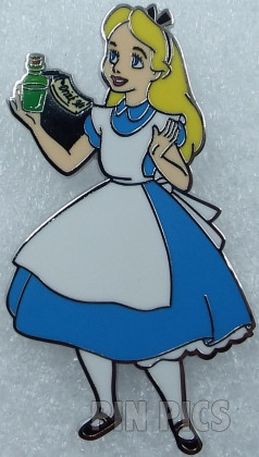 SDR - Alice - Holding Green DRINK ME Bottle - Alice in Wonderland