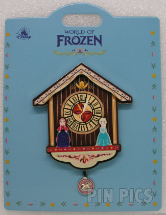 160676 - HKDL - Anna and Elsa - Cuckoo Clock - World of Frozen